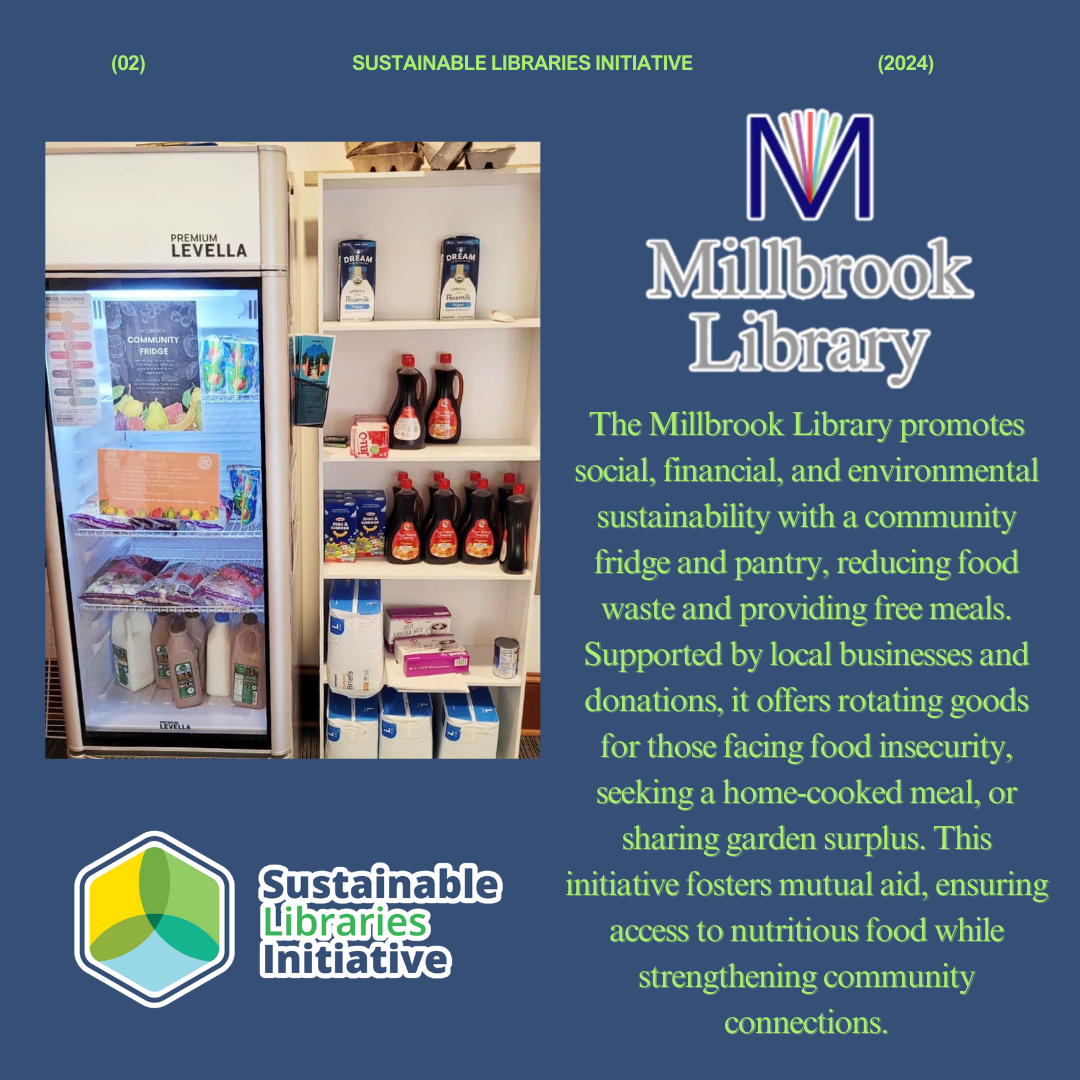 Lessons From My Sustainable Library - Millbrook Library