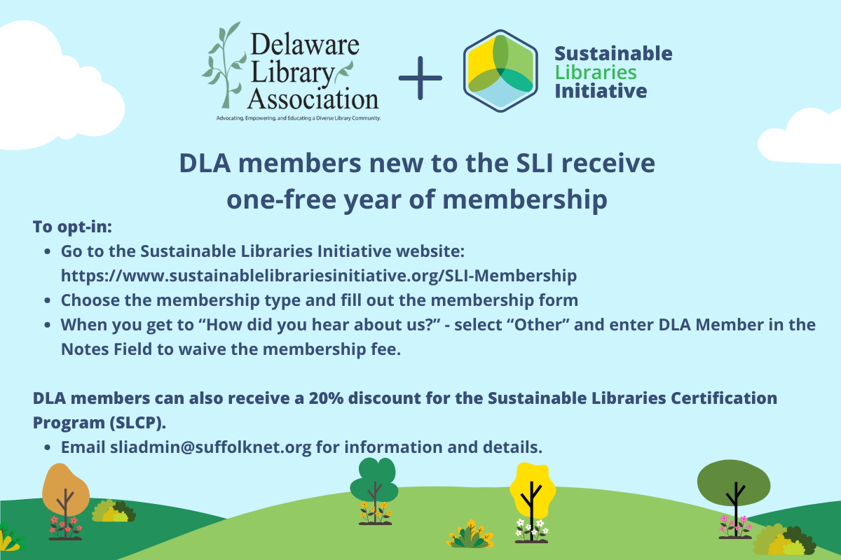Delaware Library Association Opt-in instructions