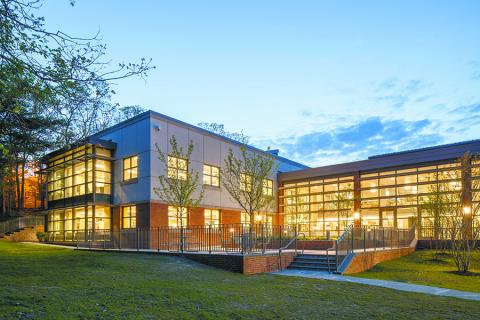 Image of Longwood Public Library Exterior