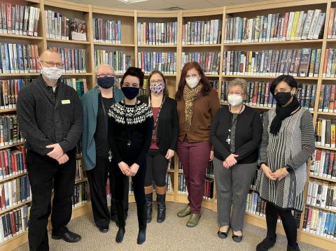 Hauppauge Public Library Green Team group photo