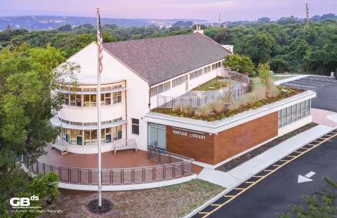 Exterior view of Montauk Library